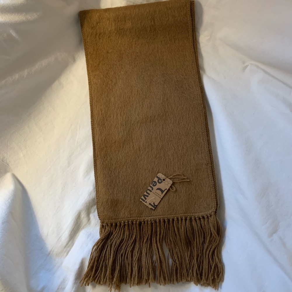 Peruvian Link 100% alpaca woven scarf